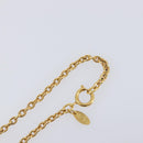 CHANEL Necklace metal Gold CC Auth 205470M-15