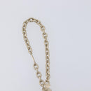 CHANEL Camellia No. 5 Eiffel Tower Key Holder metal Gold CC Auth 205472M-4