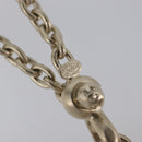 CHANEL Camellia No. 5 Eiffel Tower Key Holder metal Gold CC Auth 205472M-8