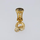 Christian Dior Earring metal Gold Auth 205473M-10