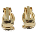 Christian Dior Earring metal Gold Auth 205473M-2