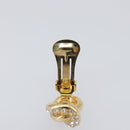 Christian Dior Earring metal Gold Auth 205473M-6