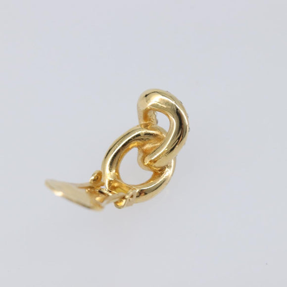 Christian Dior Earring metal Gold Auth 205473M