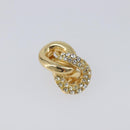 Christian Dior Earring metal Gold Auth 205473M-8