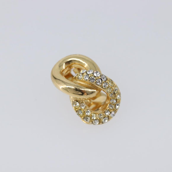 Christian Dior Earring metal Gold Auth 205473M