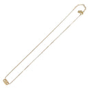 Christian Dior Necklace metal Gold Auth 205475-10