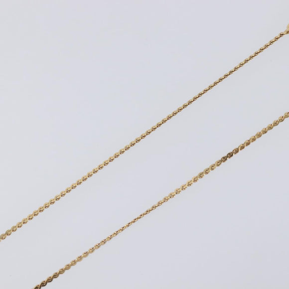 Christian Dior Necklace metal Gold Auth 205475