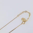 Christian Dior Necklace metal Gold Auth 205475-16