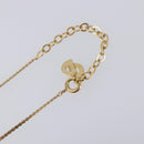 Christian Dior Necklace metal Gold Auth 205475-18