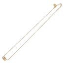 Christian Dior Necklace metal Gold Auth 205475-2