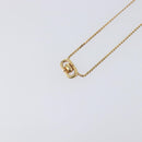 Christian Dior Necklace metal Gold Auth 205475-3