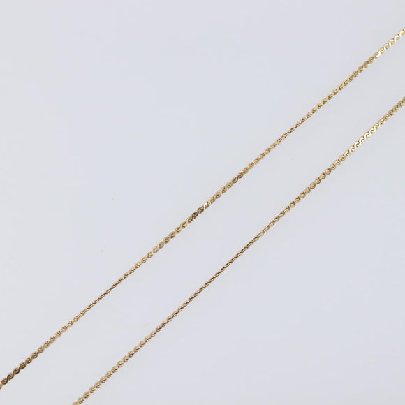 Christian Dior Necklace metal Gold Auth 205475