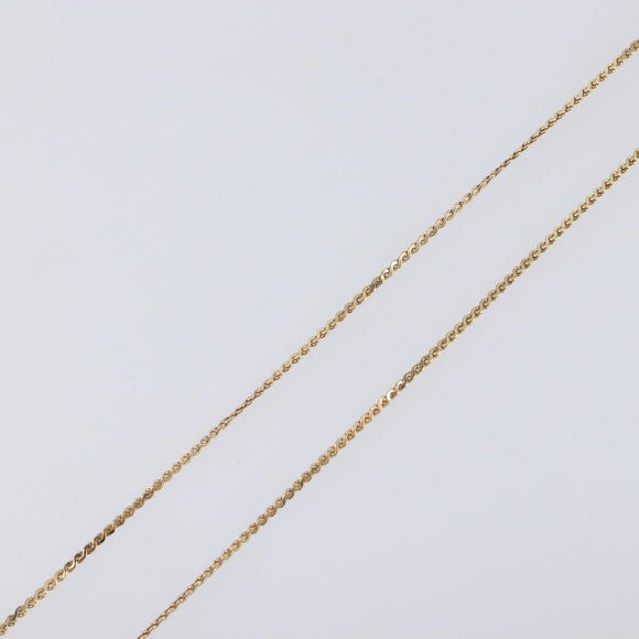 Christian Dior Necklace metal Gold Auth 205475