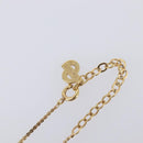 Christian Dior Necklace metal Gold Auth 205475-9