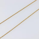 Christian Dior CD Stone Necklace metal Gold Auth 205476-12
