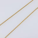 Christian Dior CD Stone Necklace metal Gold Auth 205476-5