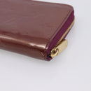 LOUIS VUITTON Monogram Vernis Zippy Coin Purse Viole LV Auth 205478A-15