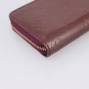 LOUIS VUITTON Monogram Vernis Zippy Coin Purse Viole LV Auth 205478A-16