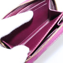 LOUIS VUITTON Monogram Vernis Zippy Coin Purse Viole LV Auth 205478A-18
