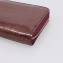 LOUIS VUITTON Monogram Vernis Zippy Coin Purse Viole LV Auth 205478A-7