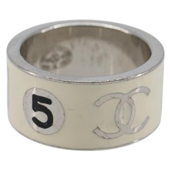 CHANEL Las Vegas Exclusive Playing Cards Casino Ring metal Silver Auth 205481M