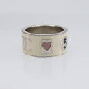 CHANEL Las Vegas Exclusive Playing Cards Casino Ring metal Silver Auth 205481M-13
