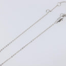 Christian Dior Necklace metal Silver Auth 205482M-13