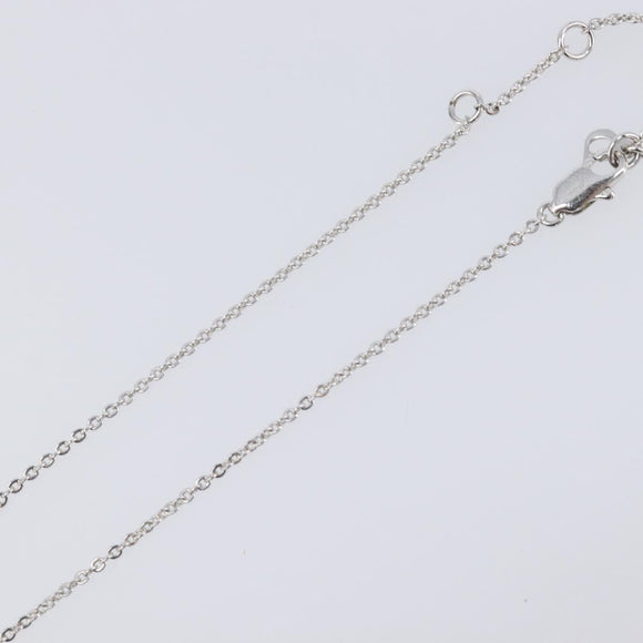 Christian Dior Necklace metal Silver Auth 205482M