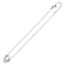 Christian Dior Necklace metal Silver Auth 205482M-2