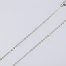 Christian Dior Necklace metal Silver Auth 205482M-6