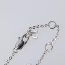 Christian Dior Necklace metal Silver Auth 205482M-8