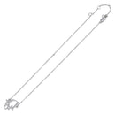 Christian Dior Necklace metal Silver Auth 205482M-9