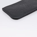 LOUIS VUITTON Empreinte Pochette Cles Coin Purse Black M28796 LV Auth 205483M-16