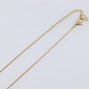 Christian Dior Necklace metal Gold Auth 205485-14