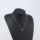 Christian Dior Necklace metal Gold Auth 205485-16