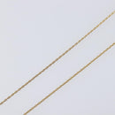 Christian Dior Necklace metal Gold Auth 205485-5