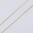 Christian Dior Necklace metal Gold Auth 205485-6