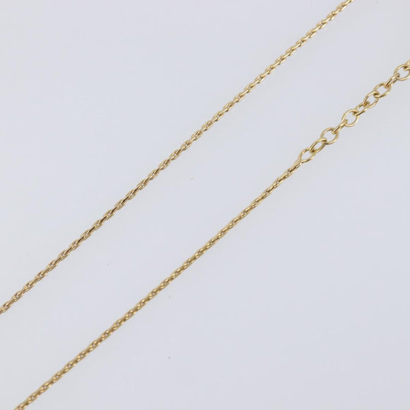 Christian Dior Necklace metal Gold Auth 205485