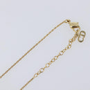 Christian Dior Necklace metal Gold Auth 205485-7
