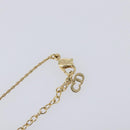 Christian Dior Necklace metal Gold Auth 205485-8