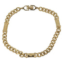Christian Dior Bracelet metal Gold Auth 205486-10