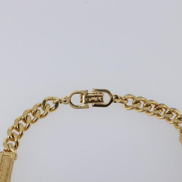 Christian Dior Bracelet metal Gold Auth 205486