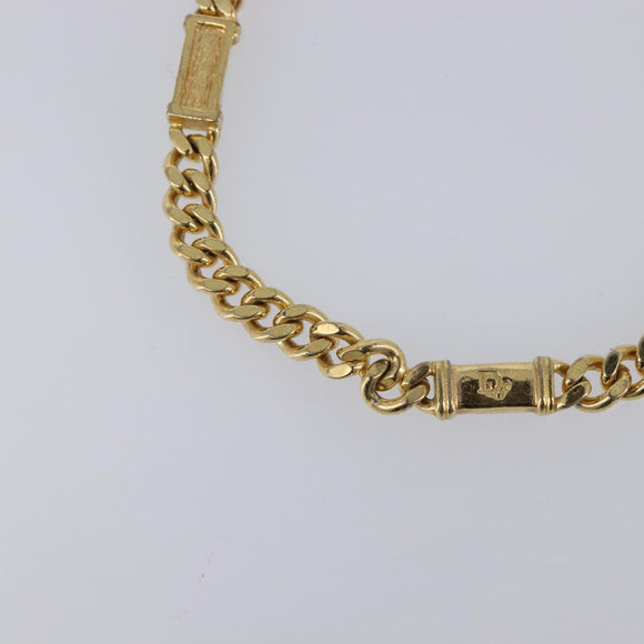 Christian Dior Bracelet metal Gold Auth 205486