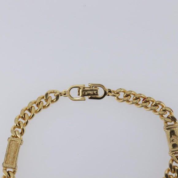 Christian Dior Bracelet metal Gold Auth 205486