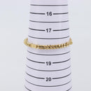 Christian Dior Bracelet metal Gold Auth 205486-19