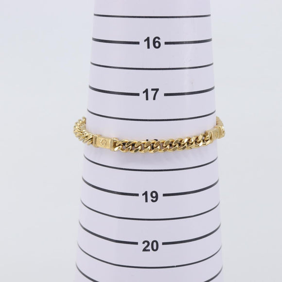 Christian Dior Bracelet metal Gold Auth 205486