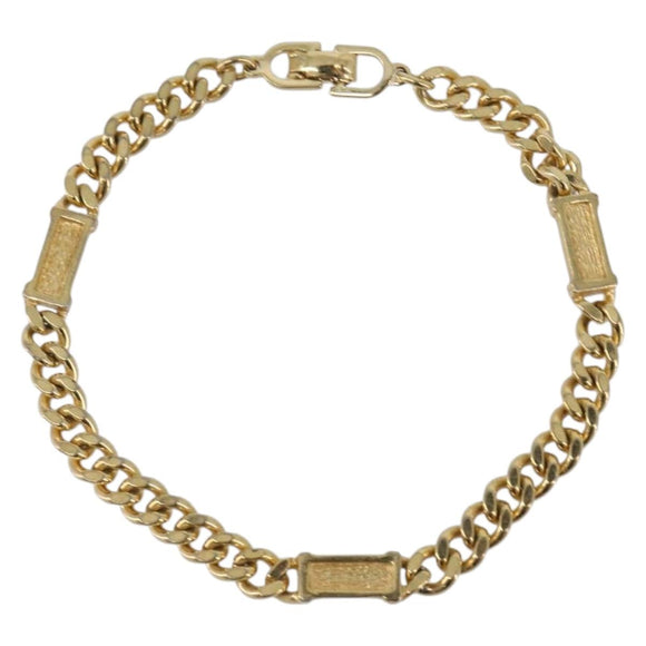 Christian Dior Bracelet metal Gold Auth 205486