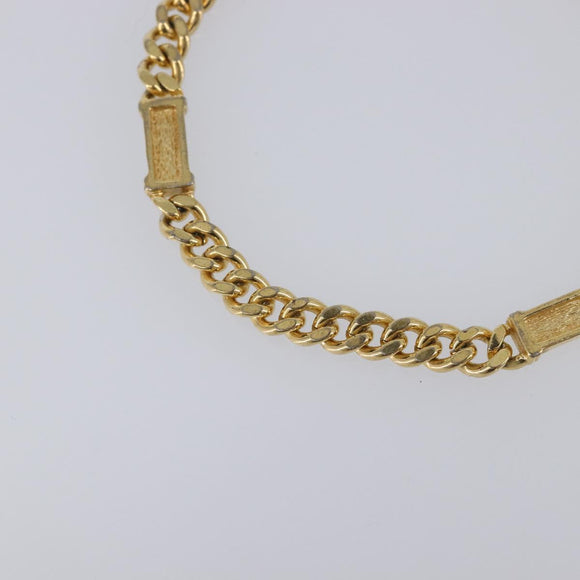 Christian Dior Bracelet metal Gold Auth 205486