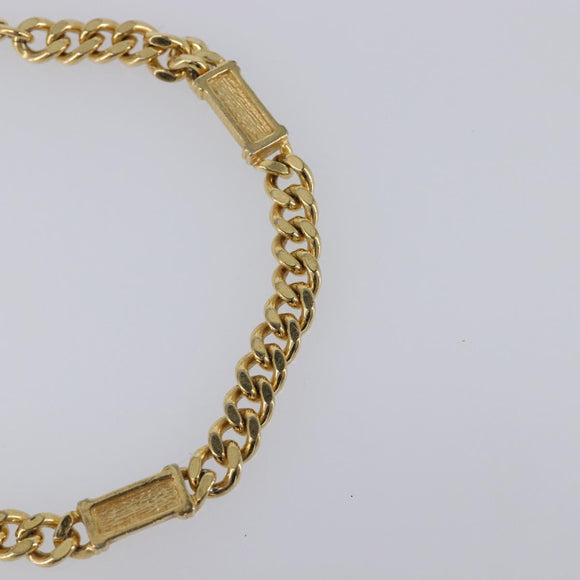 Christian Dior Bracelet metal Gold Auth 205486