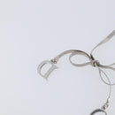 Christian Dior Necklace metal Silver Auth 205487M-13